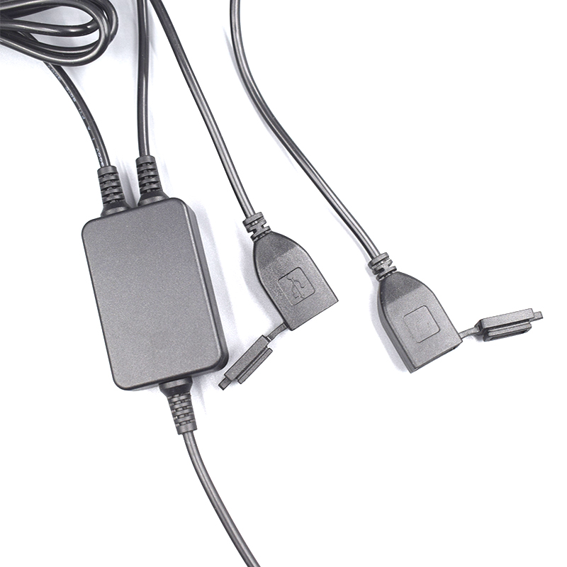 双USB电动车手机充电器12-80V快充